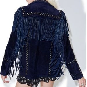 For Love & Lemons JAMESON SUEDE JACKET